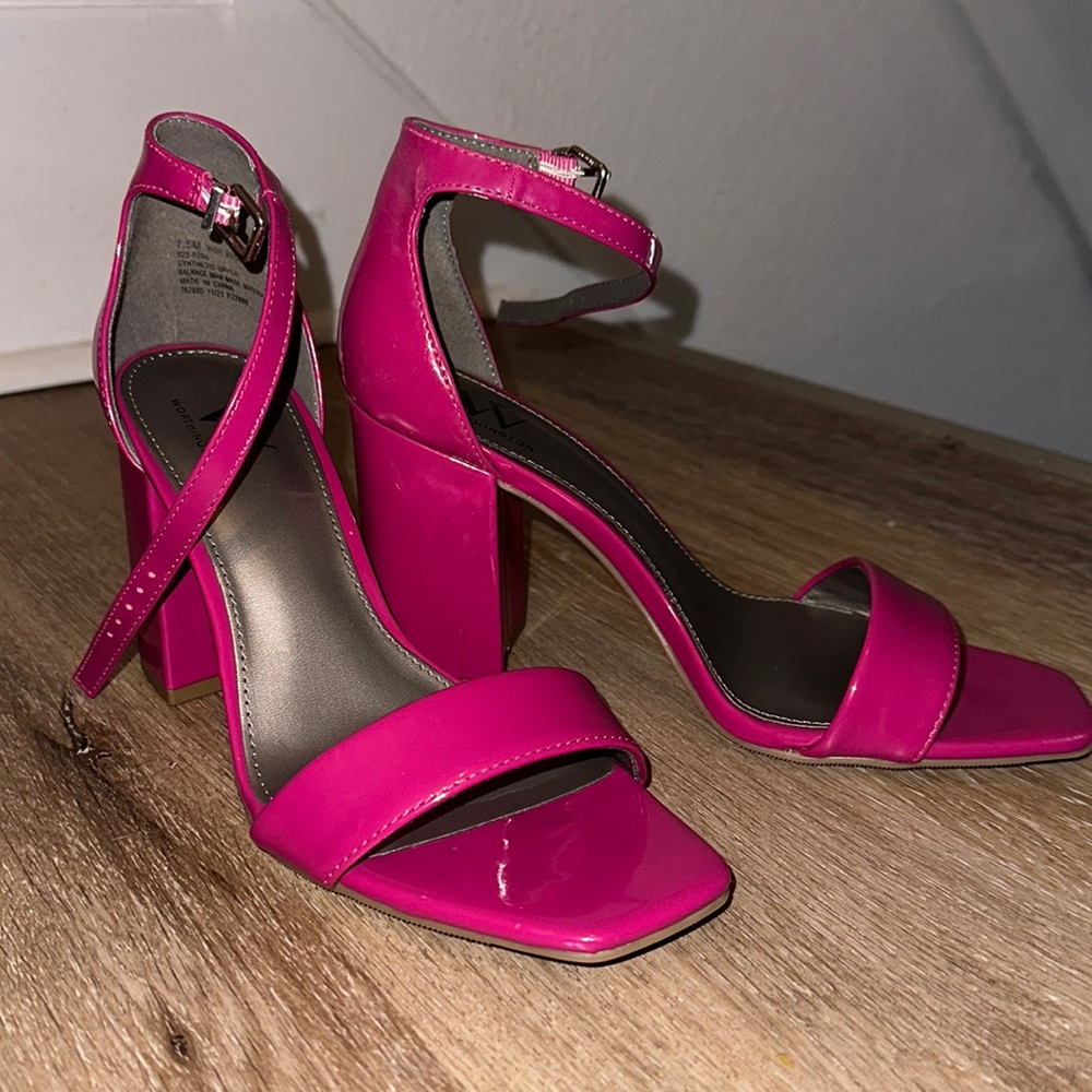 Pink heels